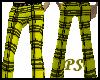 Yellow Punk-Studded Belt