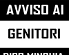 [ZC] AVVISO AI GENITORI