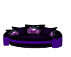 purple flower seat