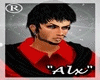 [Alx]Black Red ShirT