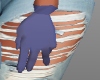 lilac medical glove
