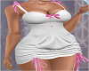 White Pink Summer Dress