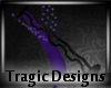 -A- Purple Ventage Decor