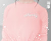 n| Shorty Sweater Pink