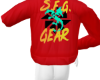 Red SFG Gear Windbreaker