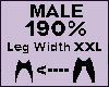 Leg Thigh Scaler 190% XX