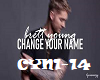 Change Your Name