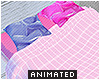 pink aesthetics bed