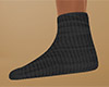 Dark Gray Socks flat (F)