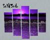 [SxD] Purple Sunset Wall