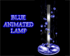 (IKY2) LIQUID  BLUE LAMP