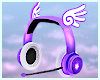 ☾ Neon Purple Headset