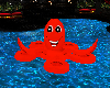 (DP) Red Octopus Float