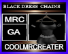 BLACK DRESS  CHAINS