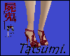 [TS] Lady in red shoes
