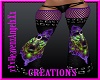 Neon Purple Wolf  Chaps