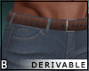 DRV Denim Belted Jeans