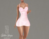 Spring Pink Mini Dress