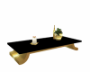 black gold table