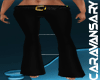 C]Black Model Pants