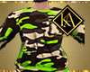 Cargo Camo Shirt Lime
