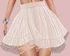 E* Beige Party Skirt