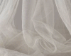 Silk & lace veil