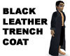 Black Leather TrenchCoat
