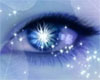 blue magical eye