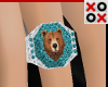 Turquoise & Bear Ring-RR