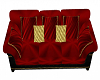 Rouge Gold Trim Couch 2