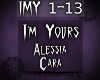 {IMY} I'm Yours- Alessia