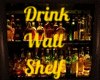 Drink Wall Shelf - Bar