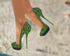 Zapato Lux Cuero Verde