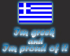 Im greek and... sticker