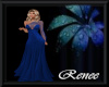 Blue Evening Gown