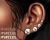** Earring pearls W