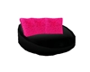 Black & Pink Cuddlechair
