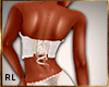 (A1)White corset RL