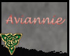 Aviannie wall sign