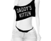 DADDYS KITTEN OUTFIT