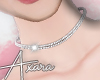 A| Silver Necklace