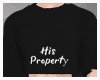 His Property Black Shirt