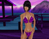 Wild Purple Bikini