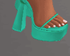 Turquoise Heels