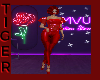 GRACE RED LEATHER PANTS