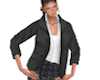 TF* Black Jacket & Top