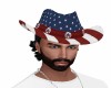 USA Cowboy Hat w/TRIGGER