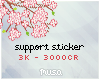 Support sticker 3k