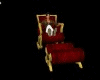 [KT] Chair Red & Gold